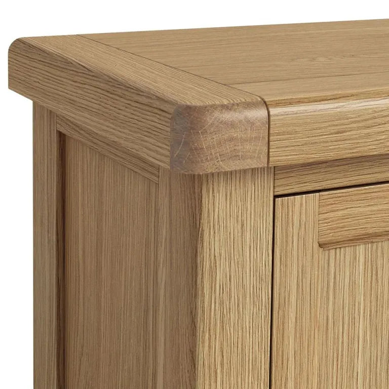 Paris Shoe Cabinet - 2 Door - Oak