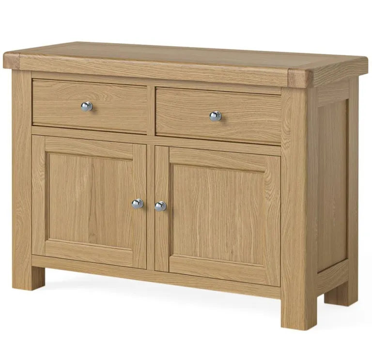Paris Sideboard - 2 Door Small - 110cm - Oak