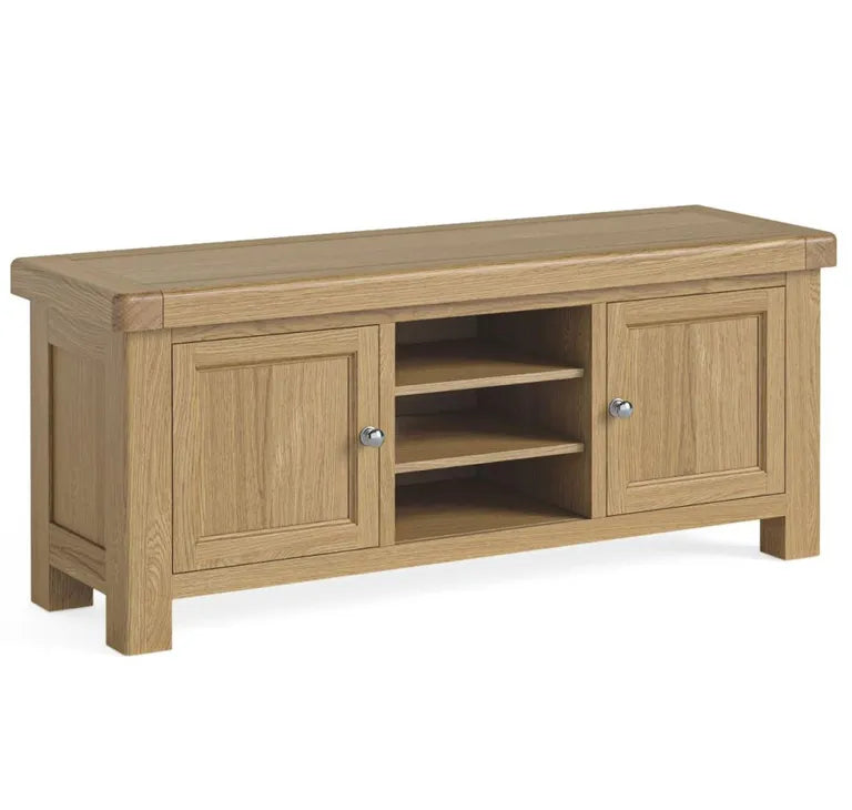 Paris TV Unit - 2 Door - Oak