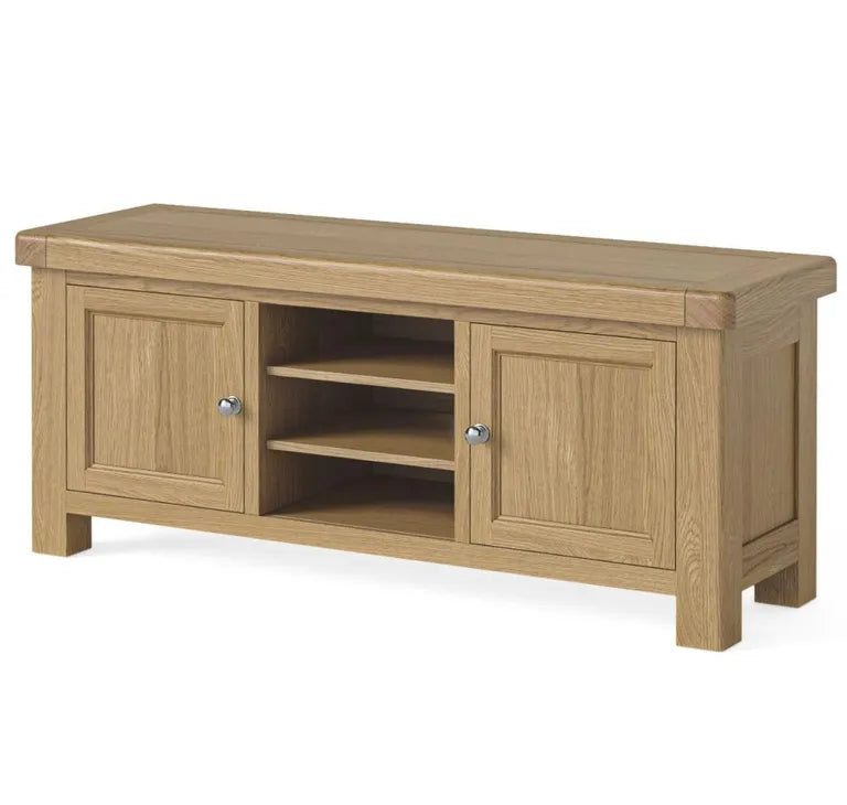 Paris TV Unit - 2 Door - Oak