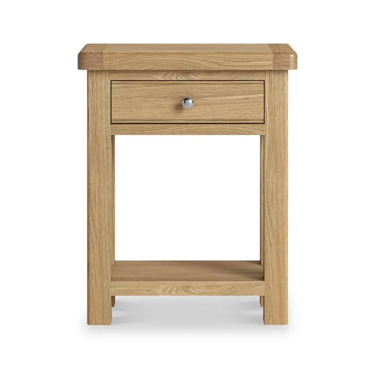 Paris Telephone Table - 1 Drawer - Oak