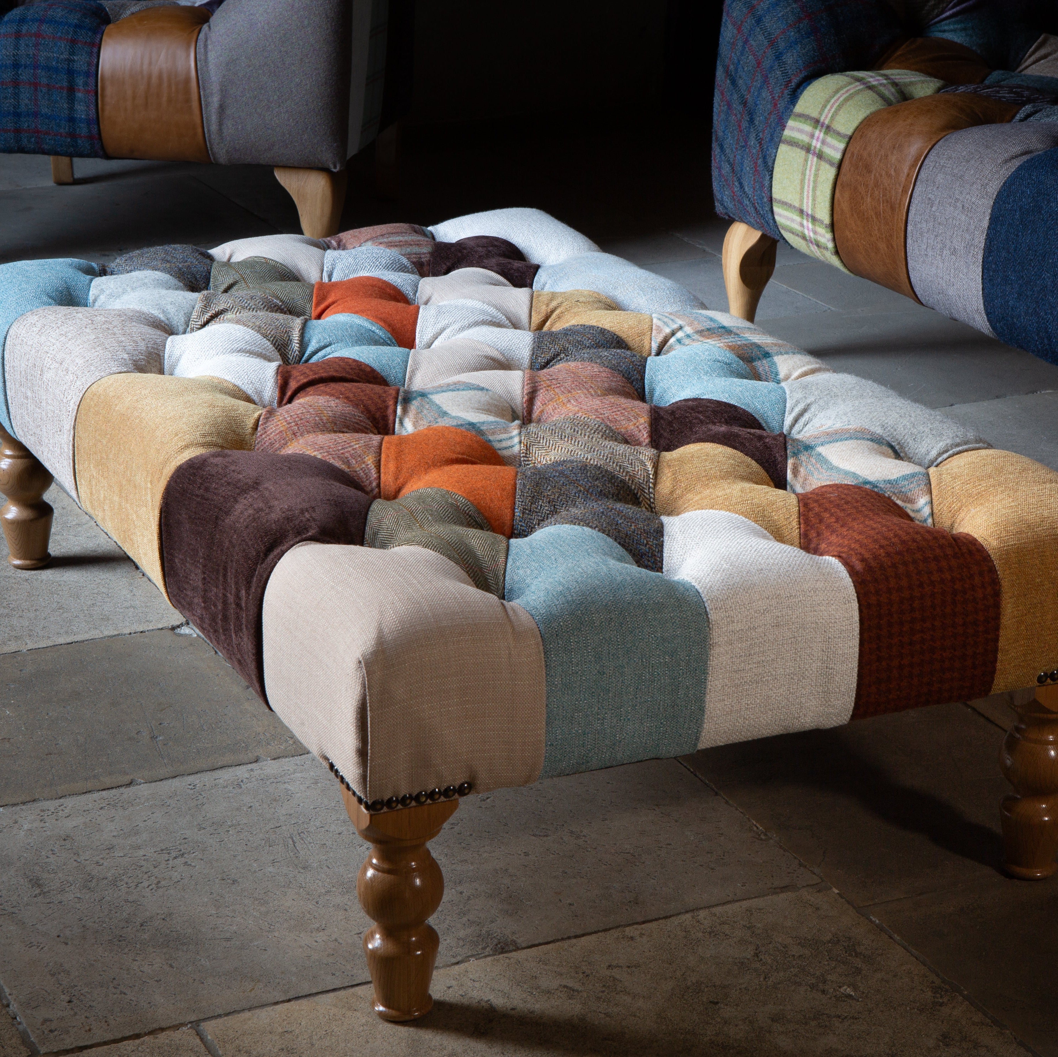 Carcassonne Banquette Footstool