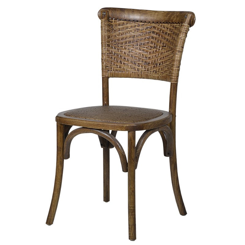 Dunkirk Dining Chair with Woven Back