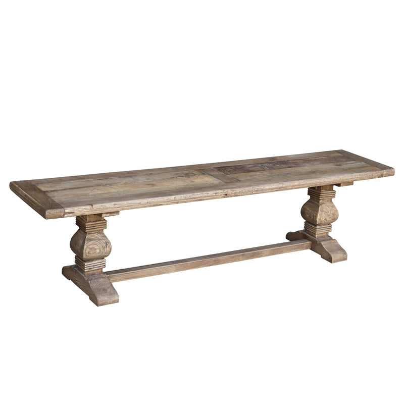 Dunkirk Old Elm Bench L185cm