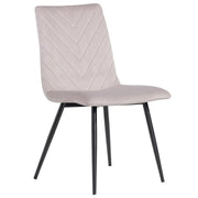The Chair Collection Retro Dining Chair - Taupe Velvet