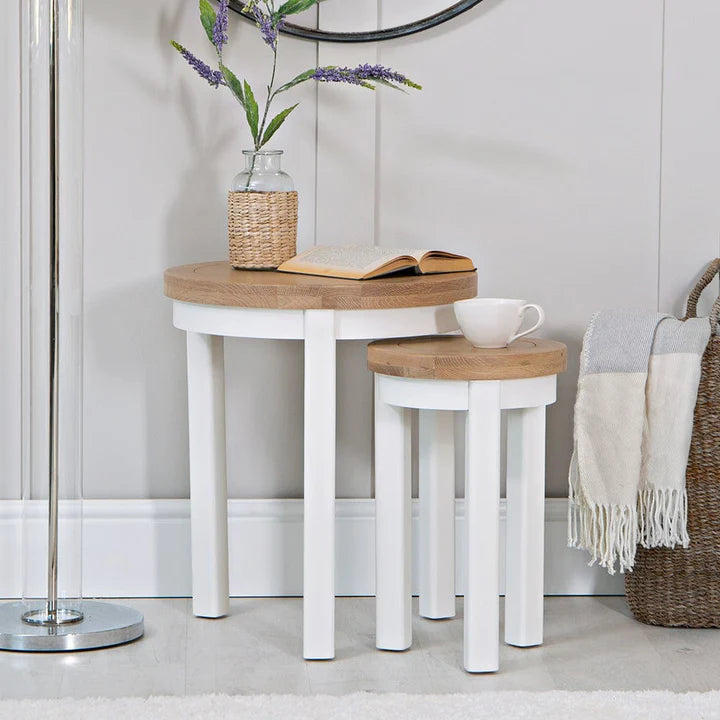 Evreux Round Nest Of 2 Tables