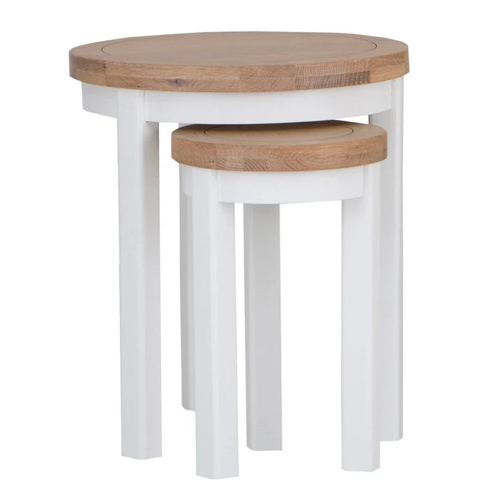 Evreux Round Nest Of 2 Tables