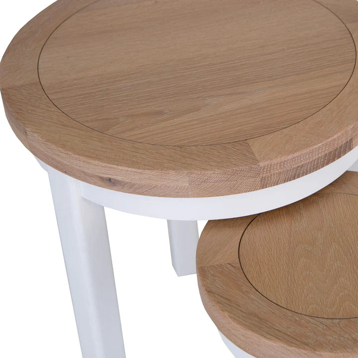 Evreux Round Nest Of 2 Tables