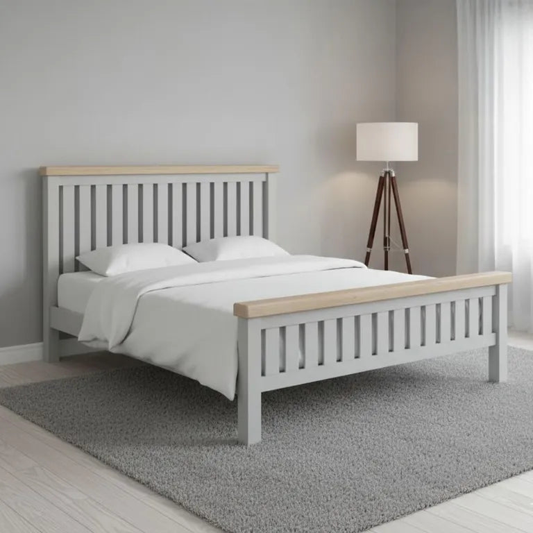 Rouen - Slatted Bed - 6ft Queen Size