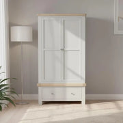 Rouen Double Wardrobe - 2 Door 1 Drawer