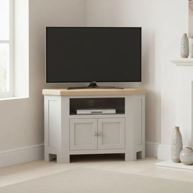 Rouen TV Unit - 2 Door Corner