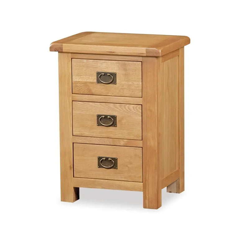 Tours Premium Bedside Cabinet - 3 Drawer