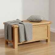 Tours Premium Blanket Box - Oak