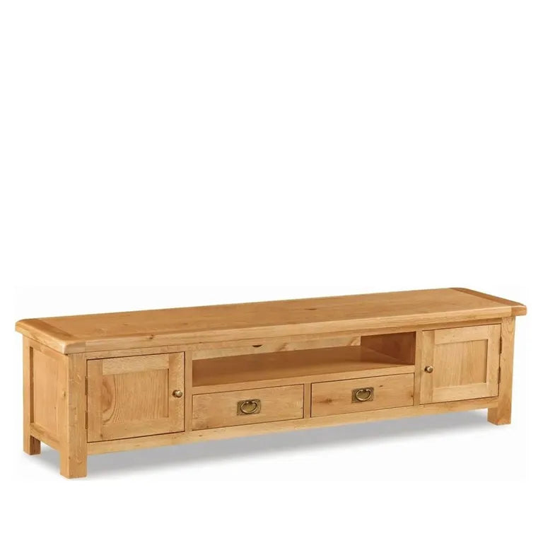 Tours Premium Large TV Unit - Storage - Oak