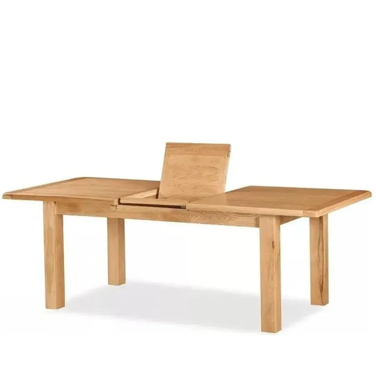 Tours Premium Oak - Butterfly Extending Dining Table - 6-8 Seater - 150cm-200cm