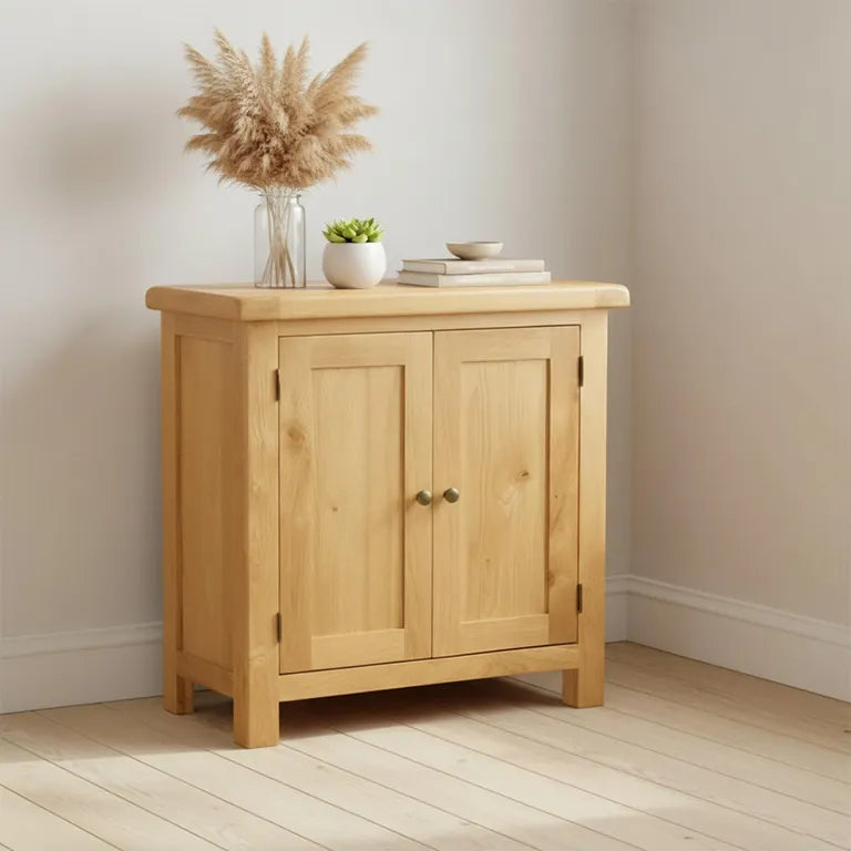 Tours Premium Small Cupboard - 2 Door - Oak