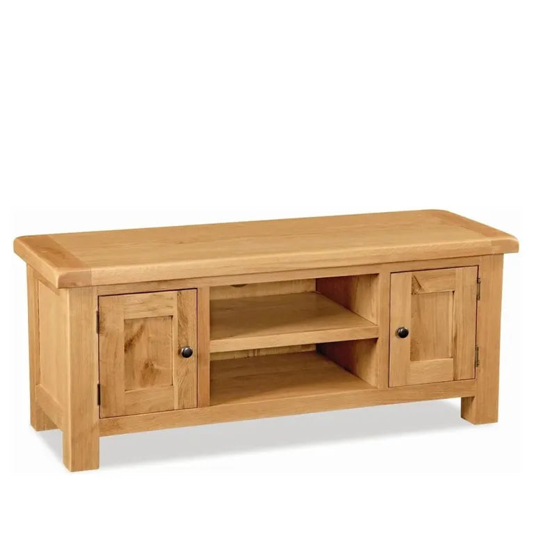 Tours Premium Small TV Unit - 2 Door - Oak