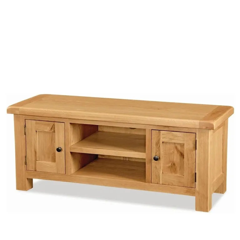 Tours Premium Small TV Unit - 2 Door - Oak