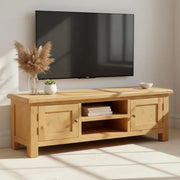 Tours Premium TV Unit - 2 Door - Oak