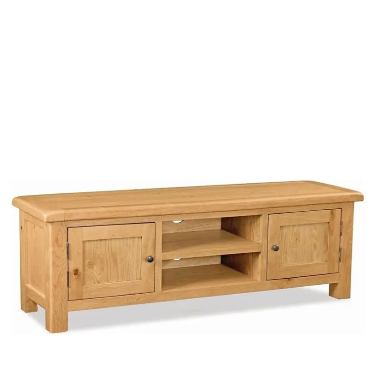 Tours Premium TV Unit - 2 Door - Oak