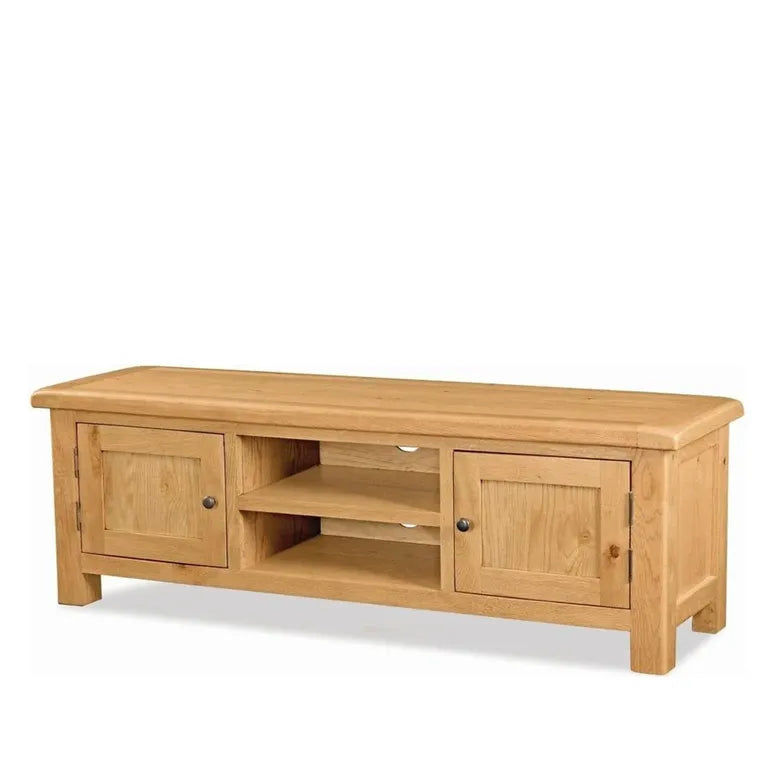 Tours Premium TV Unit - 2 Door - Oak