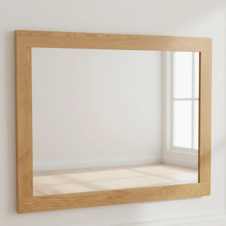 Tours Premium Wall Mirror - Oak