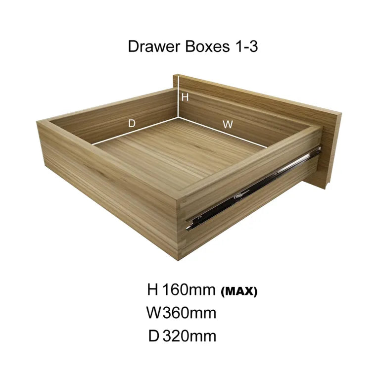 Strasbourg Coffee Table - 1 Drawer - Danish Oak