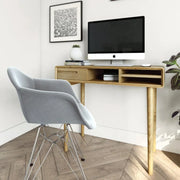 Strasbourg Computer Desk - 1 Drawer - Oak