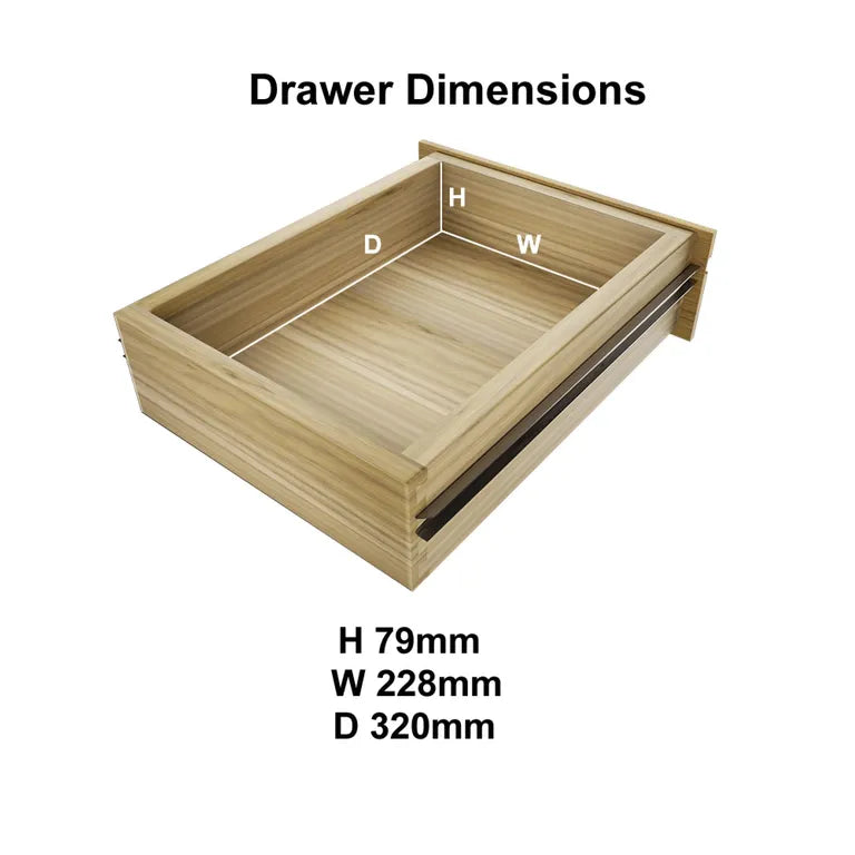 Strasbourg Computer Desk - 1 Drawer - Oak
