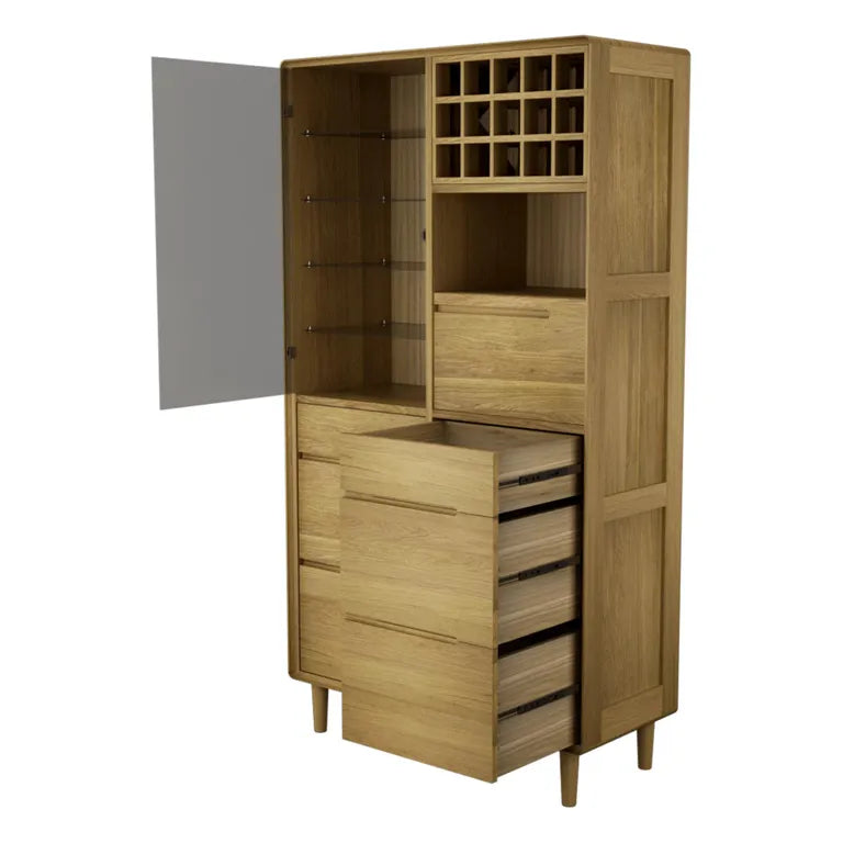 Strasbourg Drinks Cabinet - Oak