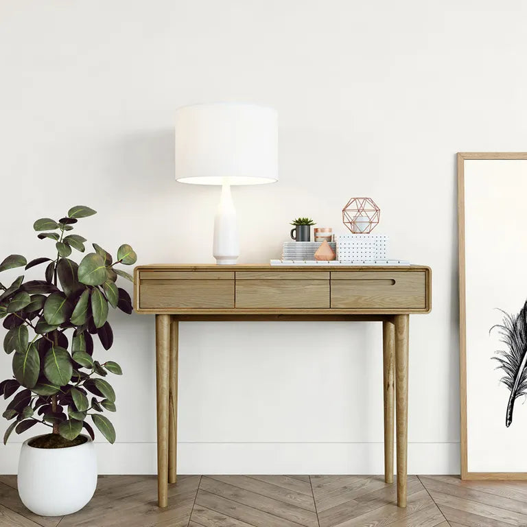 Strasbourg Hall Table - 3 Drawer - Oak