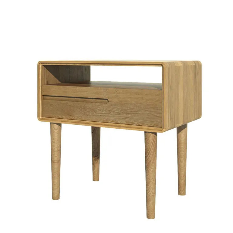 Strasbourg Lamp Table - 1 Drawer - Oak