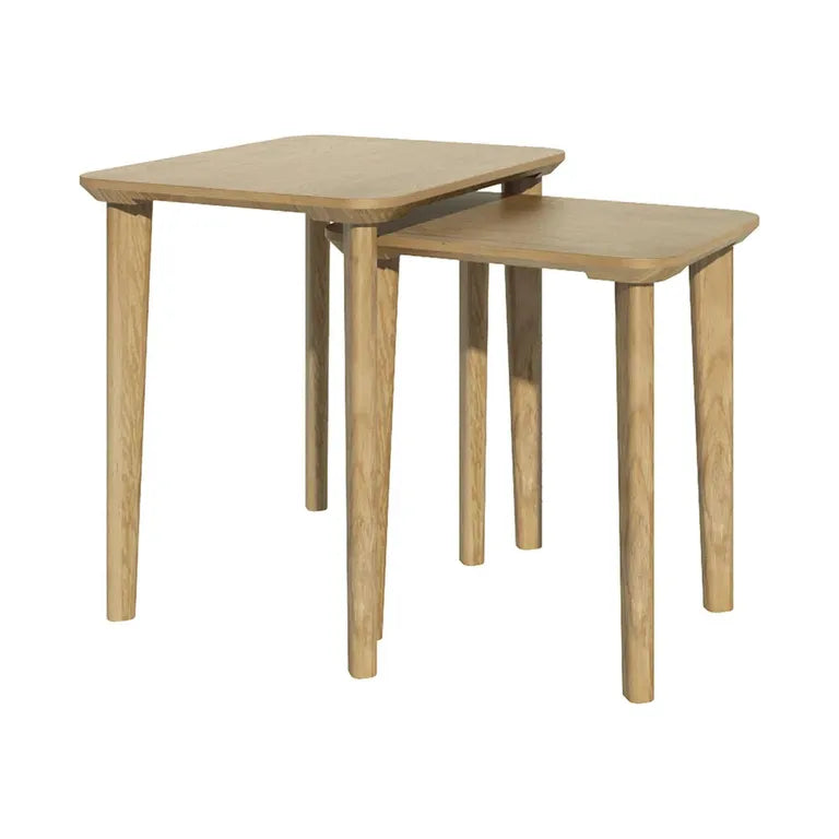 Strasbourg Nest of Tables - Set of 2 - Oak