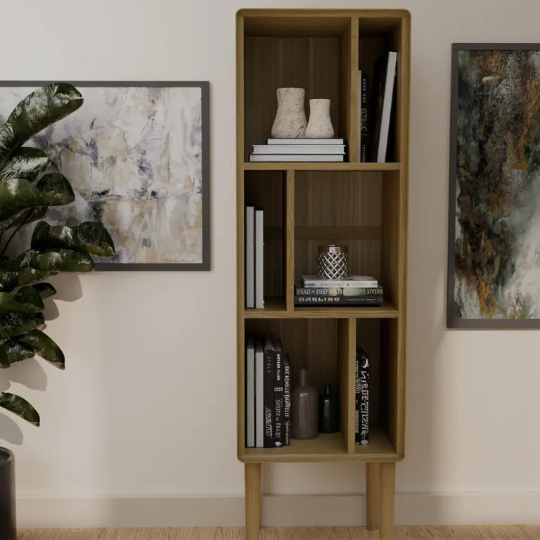 Strasbourg Shelving Unit - Narrow - Oak