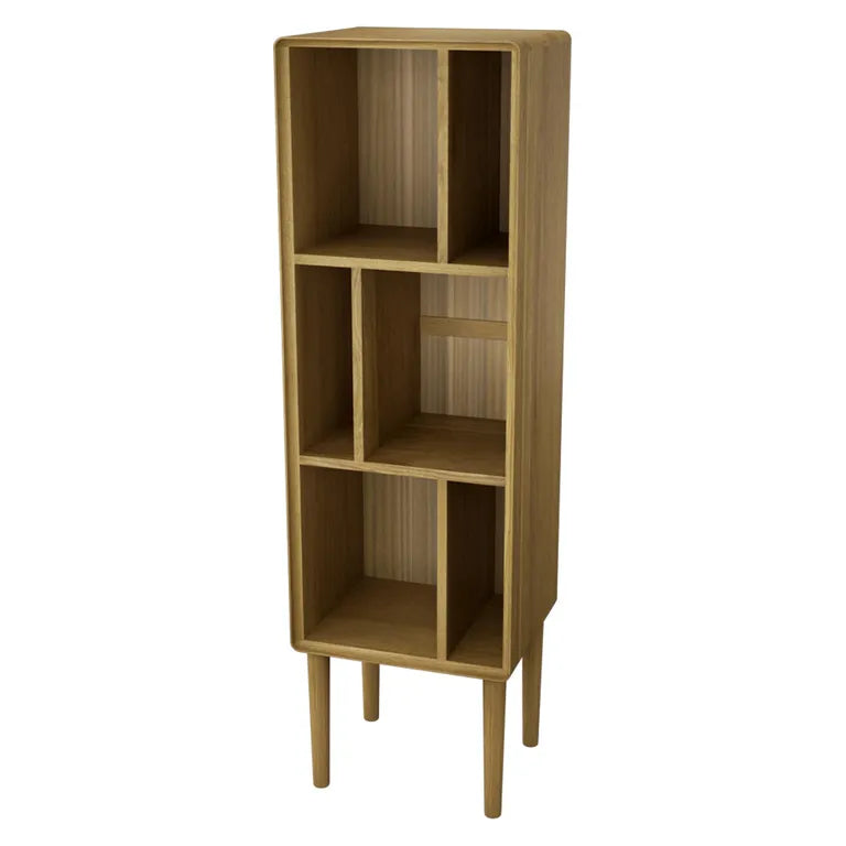 Strasbourg Shelving Unit - Narrow - Oak