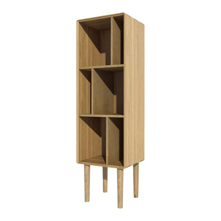 Strasbourg Shelving Unit - Narrow - Oak