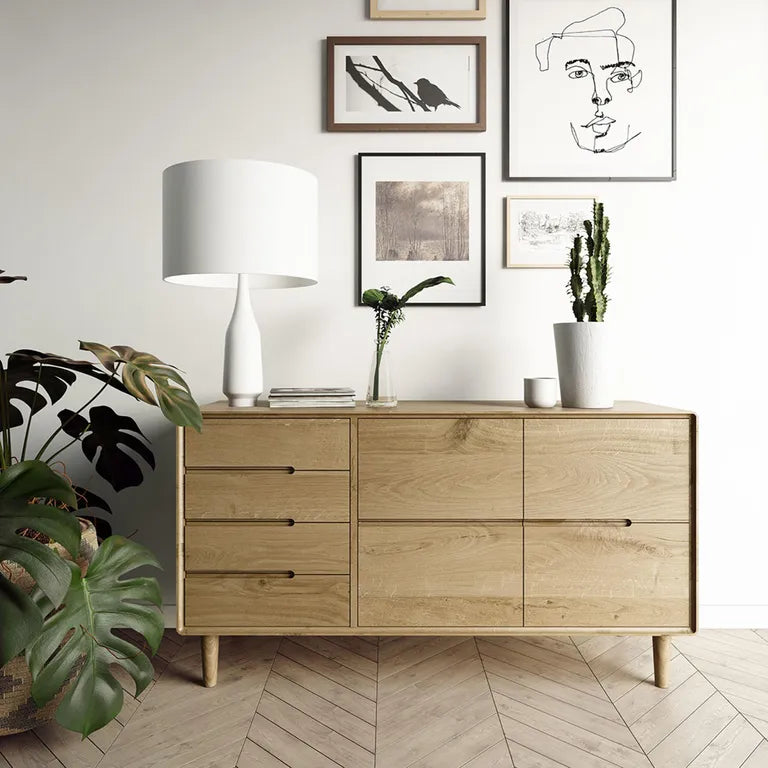 Strasbourg Sideboard - Medium - 135cm - Oak