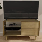 Strasbourg TV Unit - 2 Drawer - Small - Oak