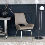 The Chair Collection Swivel Chair - Taupe