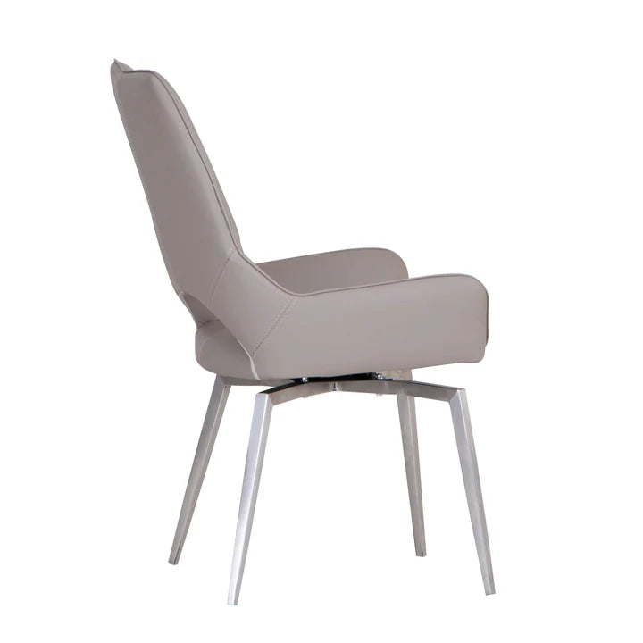 The Chair Collection Swivel Chair - Taupe