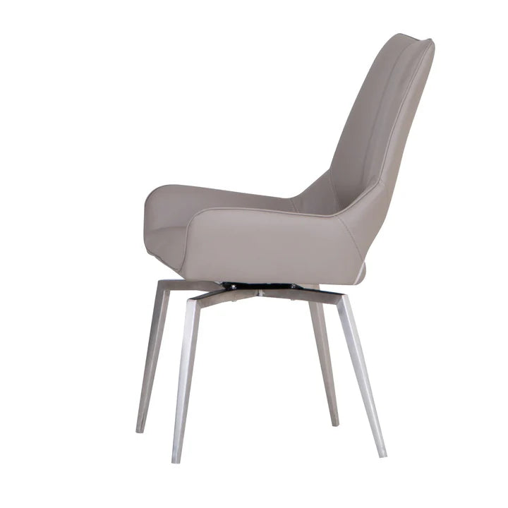 The Chair Collection Swivel Chair - Taupe