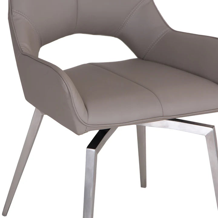 The Chair Collection Swivel Chair - Taupe