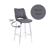 The Chair Collection Bar Stool - Dark Grey