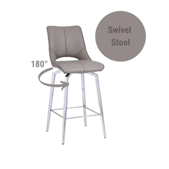 The Chair Collection Bar Stool - Taupe