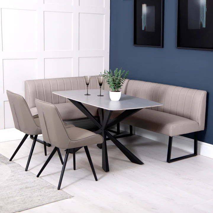The Chair Collection Corner Bench - Part 1 - Taupe