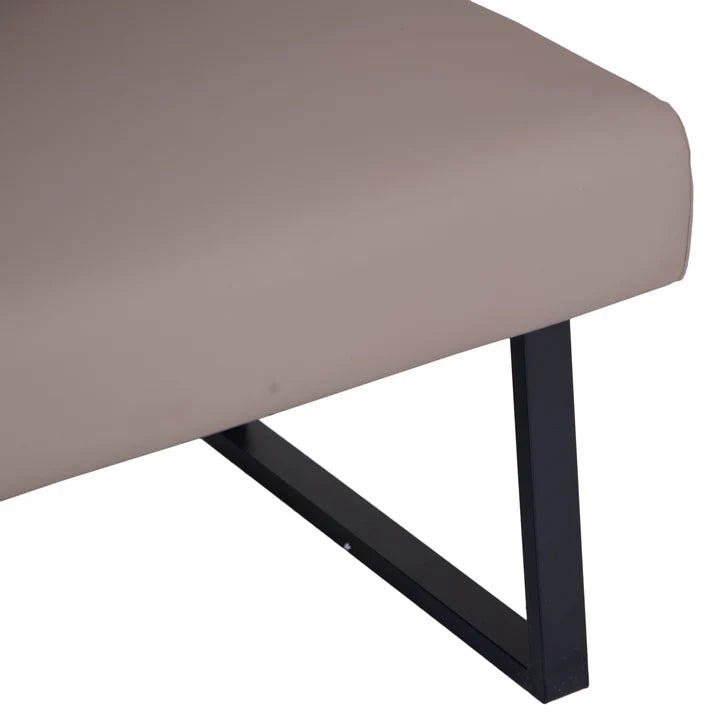 The Chair Collection Corner Bench - Part 2 (Righthand) - Taupe