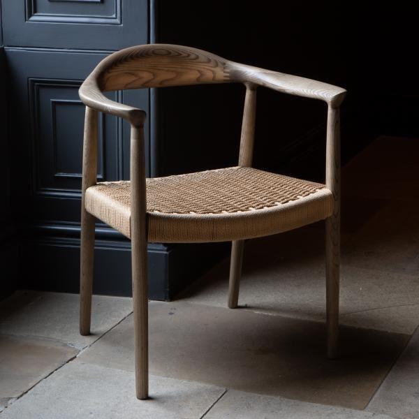 Troyes Rattan Chair in Natural Weave
