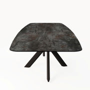 Toulon Small Ext. Dining Table 140 X 100 (ceramic - Volcano)