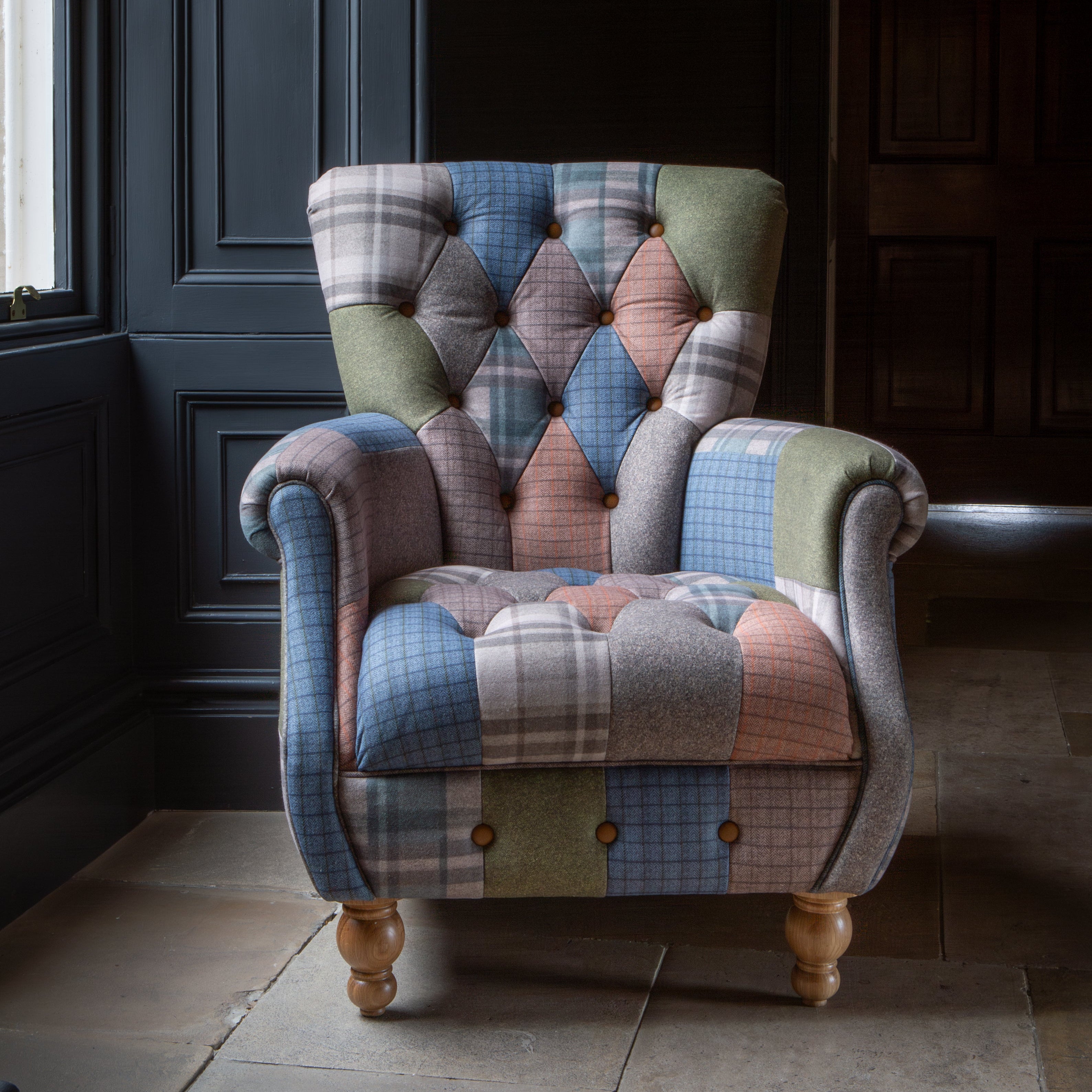 Le Mans Westminster Patchwork Chair