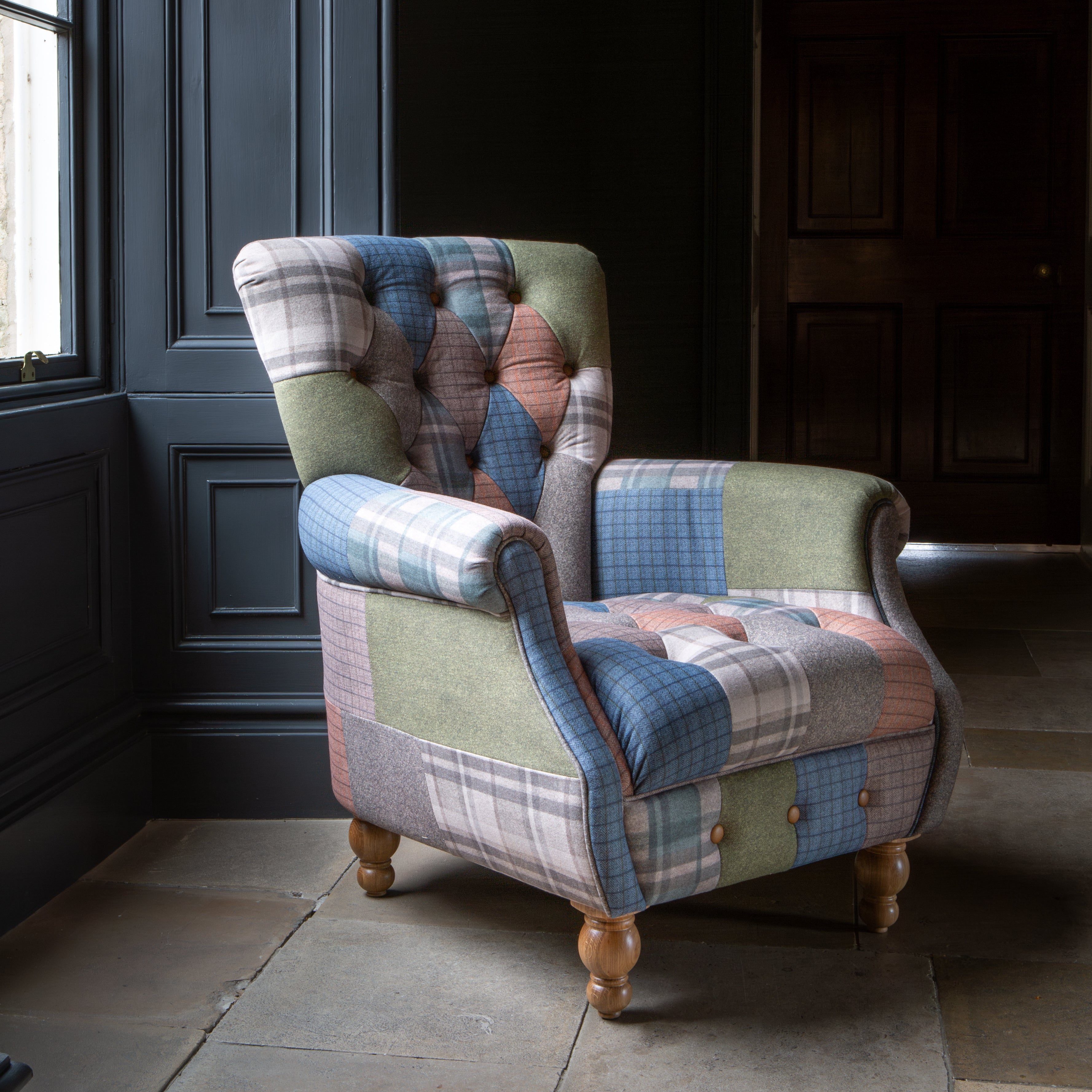 Le Mans Westminster Patchwork Chair